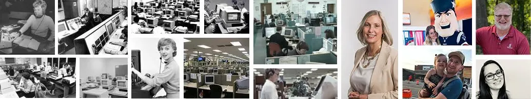 Waterfield Tech history collage